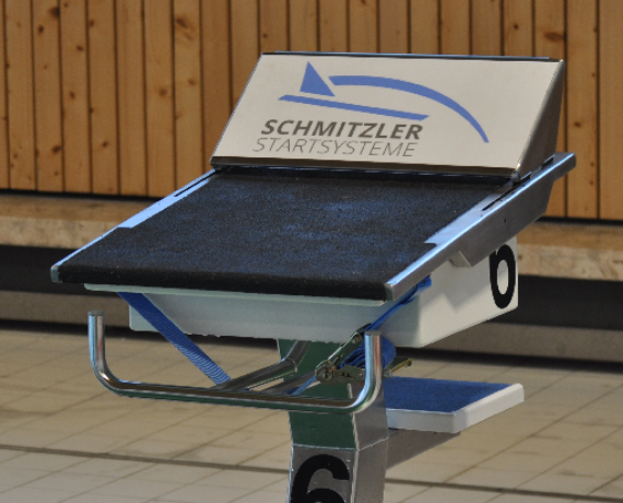 Schwimmsportgeräte: mobiles Startsprungsystem Schmitzler