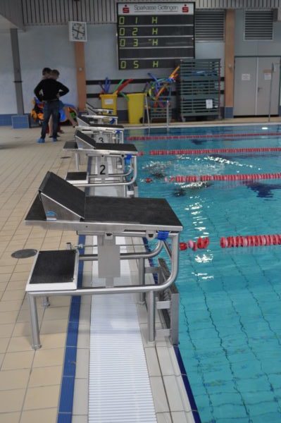 Göttingen Schwimmstartplatten Schmitzler Startsysteme