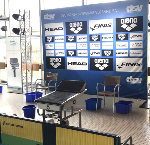 Miet: Track-Startsystem für Schwimmwettkämpfe